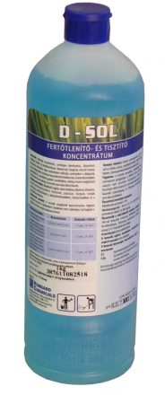D-Sol Folyékony tisztító- és fertőtlenítőszer 1 kg