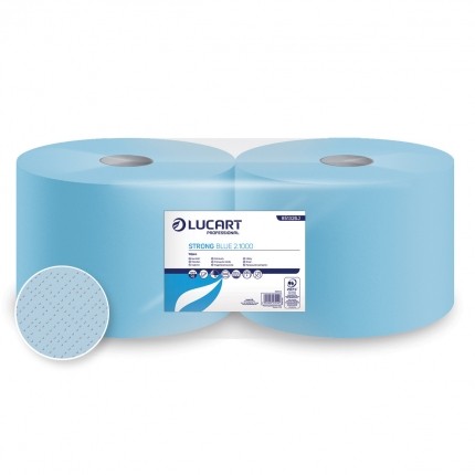 Lucart Strong Blue 2.1000 kék ipari törlőpapír 851326