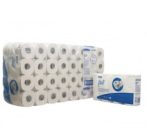   Kimbelry Clark Scott 350 kistekercses toalettpapír 350lap 2 rétegű fehér 8x8tekercs/karton KC-8519-8