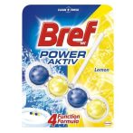   Bref Power Activ WC tisztító és illatosító golyók 51g Lemon