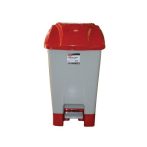 70 literes szelektív hulladékgyűjtő kuka - piros UP210