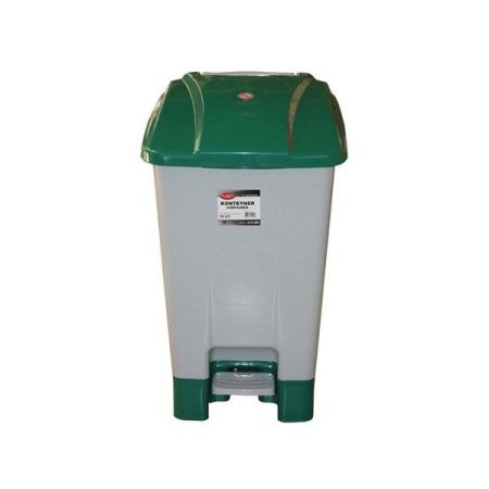 70 literes szelektív hulladékgyűjtő kuka - zöld UP210