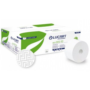 Lucart Eco 900 ID 2rétegű toalettpapír 12 tekercs/karton 812178