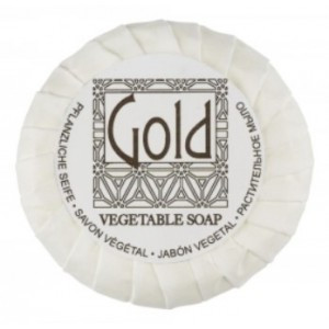 Gold Soap Rectangular Hotelszappan 15gr (kerek) 280 db/karton  BZ-BC152016 (65000036)
