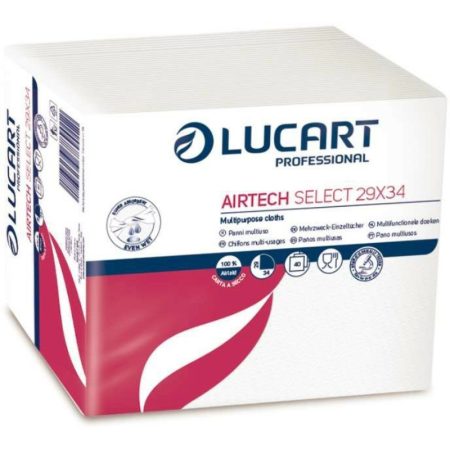 LUCART AIRTECH SELECT 29X34 - 65 GSM (speciális törlőkendő) 40lap/cs, 32cs/karton 853002