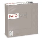   Fato szalvéta 2r. galambszürke 33X33cm 50db/csomag 24csomag/karton  82623600