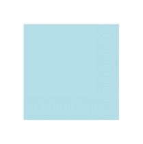  Duni tissue szalvéta 33x33cm, 3 rétegű Mint blue 1/4hajt. 4cs*250lap/karton 171545