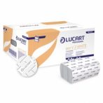   Lucart Easy V2 fehér színű 2 rétegű hajtogatott kéztörlő papír 20*190 lap/karton  863048