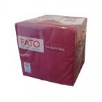   Fato Smart Table koktél szalvéta 2r. bordó 24x24cm 1/4 hajtású 100db/csomag 24 csomag/karton  82543003