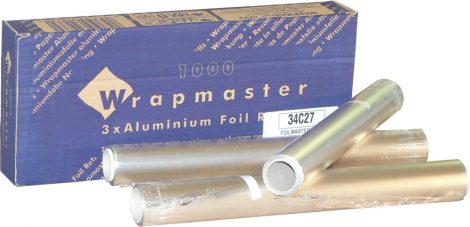 Wrapmaster 1000 alufólia 3*30m 30cm széles 3tekercs/karton  WM-34C27