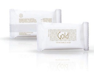 Gold soap rectangular hotelszappan 12gr (szögletes) 400db/karton BZ-BC152015 