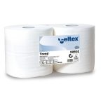   Celtex Trend ipari papírtörlő 2r.fehér cellulóz 800 lap/tekercs  2 tekercs/karton 52502