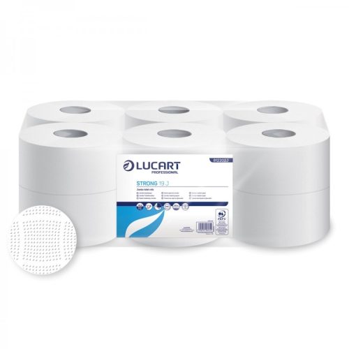 Lucart Strong Jumbo 19 közületi toalettpapír 812202 