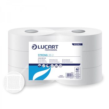   Lucart Strong 23 Jumbo Cellulóz WC Papír, Fehér, 2 Rétegű, 6 Tekercs / Karton - 812216