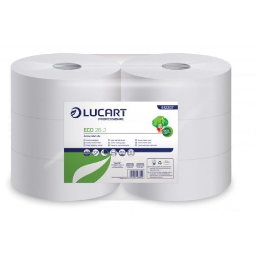 Lucart Eco Jumbo 26 nagytekercses közületi toalettpapír