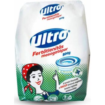   Ultra fertőtlenítő mosogatópor 500gr ADR UN3077 KÖRNYEZETRE VESZÉLYES SZILÁRD ANYAG, M.N.N., 9, PG I