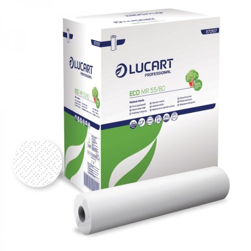 Lucart Eco MR 55/80 orvosi papírlepedő 6 tekercs/karton 870107