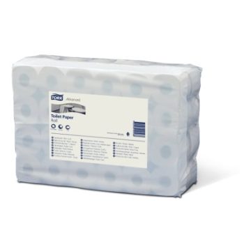   Tork Advanced 2r. fehér 250 lapos kistekercses toalettpapír 64 tekercs/karton, SCA-110767