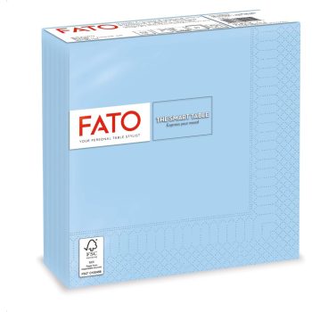 Fato 2 rétegű, 33x33 szalvéta világos kék 82621900