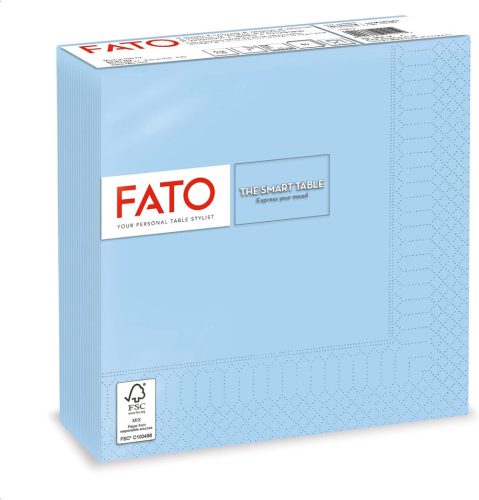 Fato 2 rétegű, 33x33 szalvéta világos kék 82621900