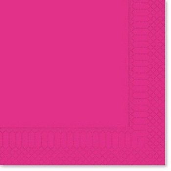 Fato 2 rétegű, 33x33 szalvéta fuxia 82621600