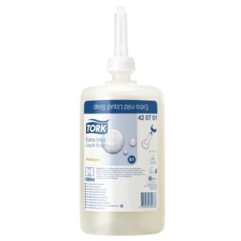   Tork 420701 Premium illatmentes folyékony szappan, 1000ml (S1)