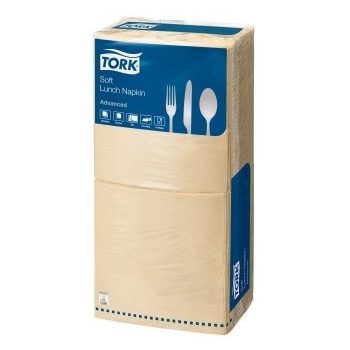   Tork Csontszín Lunch szalvéta 2/33, 200lap/cs, 10cs/karton SCA-477206