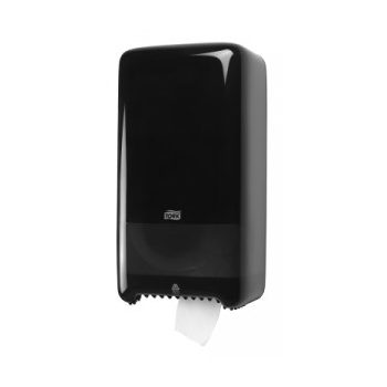   Tork kompakt tekercses toalettpapír adagoló, fekete T6 SCA-557508