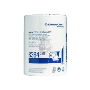   Kimberly Clark Wypall X70 tekercses törlő fehér,1réteg 34x31,5cm 870lap/tekercs KC-8348