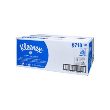   Kimberly Clark Kleenex Ultra Supersoft hajt.kézt. papír 3r.fehér 31,5*21,5cm 15*96lap/karton KC-6710