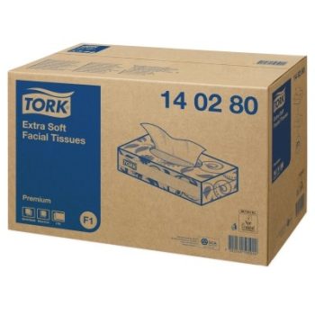   Tork Premium kozmetikai kendő 2r.fehér 30*100lap/karton SCA-140280