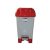 70 literes szelektív hulladékgyűjtő kuka - piros UP210