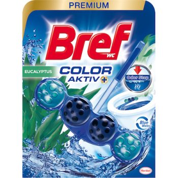   Bref Power Activ WC tisztító és illatosító golyók 50g Eucalyptus