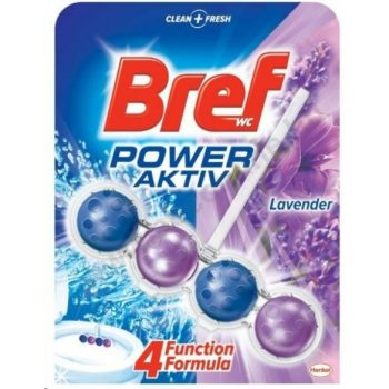   Bref Power Activ WC tisztító és illatosító golyók 50g (Lavender)