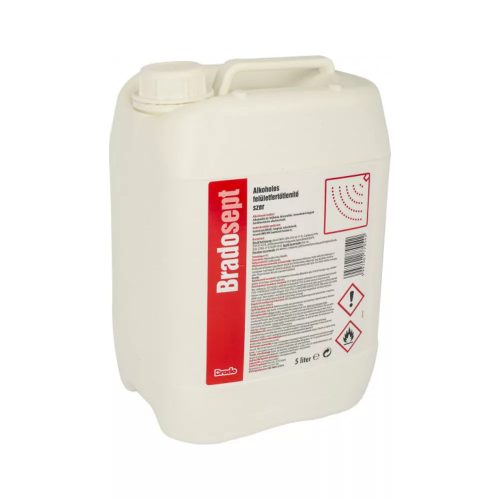 Bradosept alkoholos felületfertőtlenítőszer 5l-es