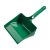 Szemeteslapát gumicsík nélkül zöld 35*22*11cm (HAUG-1773)