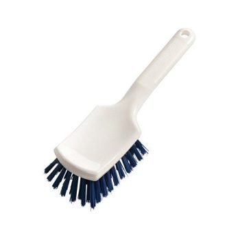   Kézi súrolókefe rövid nyéllel erős szőrrel kék (HAUG-88202)