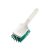 Kézi súrolókefe rövid nyéllel erős szőrrel zöld (HAUG-88203)
