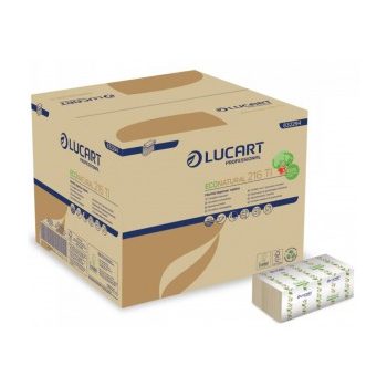  Lucart Econatural L-ONE 216 TN adagolós szalvéta 2 rétegű  40*150lap/ karton  832324