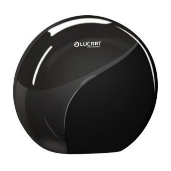   Lucart Identity MINI Jumbo toalettpapír adagoló fekete  892324