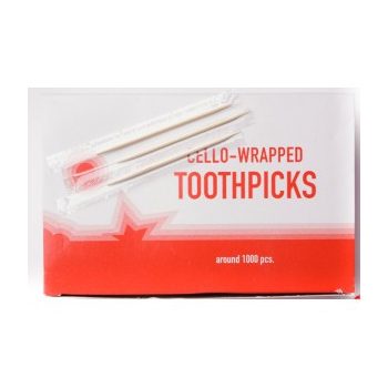 Fogvájó esztergált celofánba csomagolt  1000db/doboz