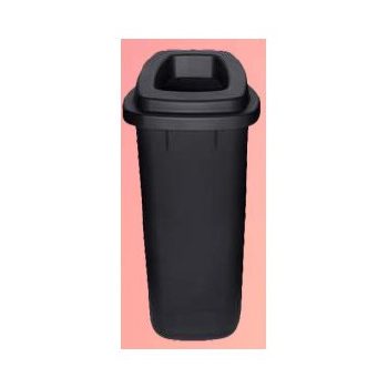 Szelektív Hulladék gyűjtő kuka  90 l Fekete  PL705-08