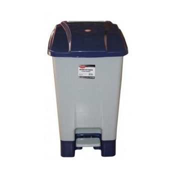   Szelektív pedálos hulladékgyűjtő fedél 70l-es kukához (kék)UP210