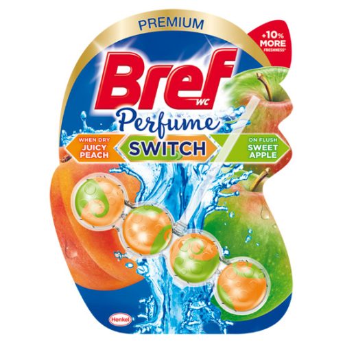 Bref Power perfume switch  golyó 50g  (peach sweet apple)