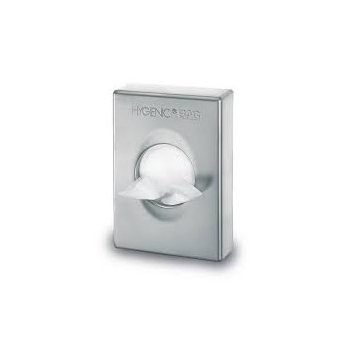   Higiéniai Intim Tasaktartó ABS Műanyag Matt Króm Bevonattal, Szürke - HBDCV