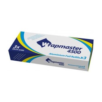   Wrapmaster "F" széria alufólia 3*150m ,45cm széles  3tekercs/karton WM-24C85