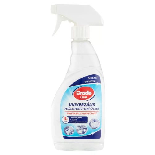 Brado club Alkoholos univerzális felületfertőtlenítő szer 500ml 