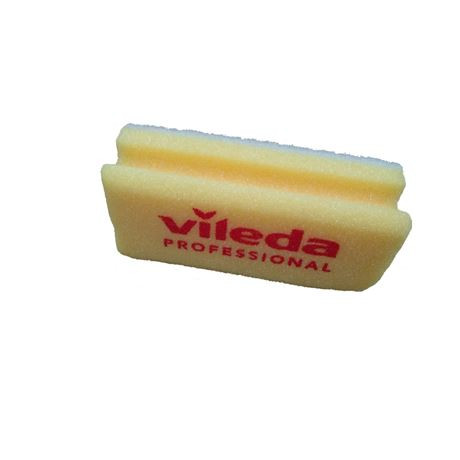 Vileda karcmentes sárga szivacs fehér dörzsivel  7*15cm 51040150