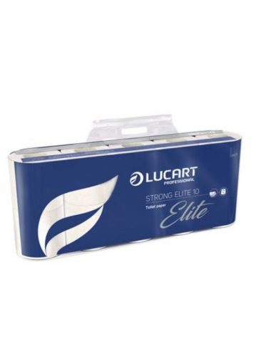 Lucart Strong Elite 10.4 háztartási toalettpapír 4 rétegű 7x10tekercs/karton 811C79