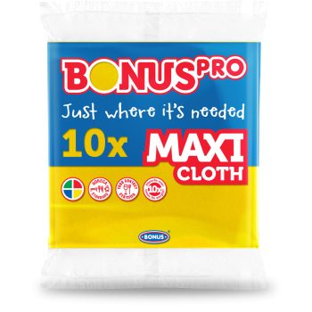 BONUS Pro maxi ált törlőkendő 38*40 cm sárga